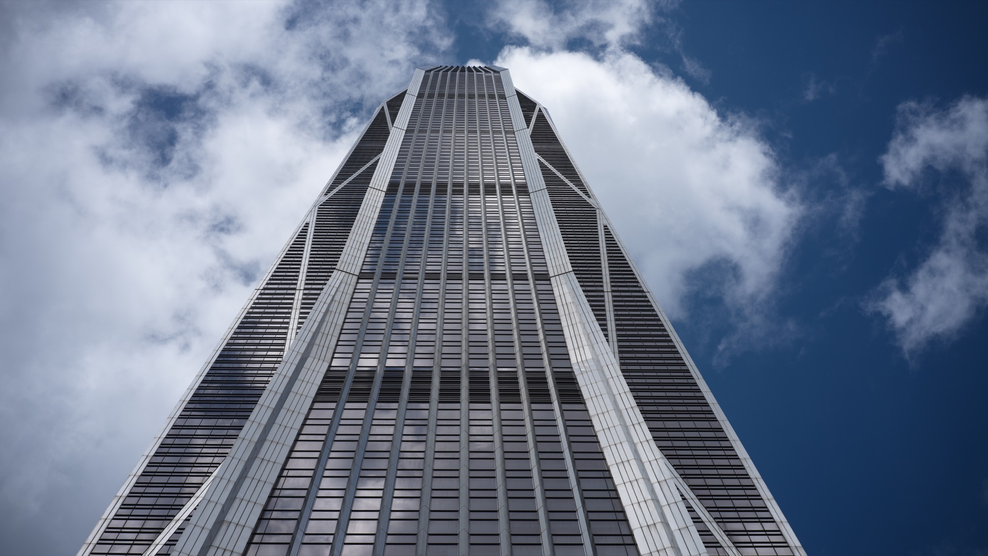 Skyscraper and Clouds