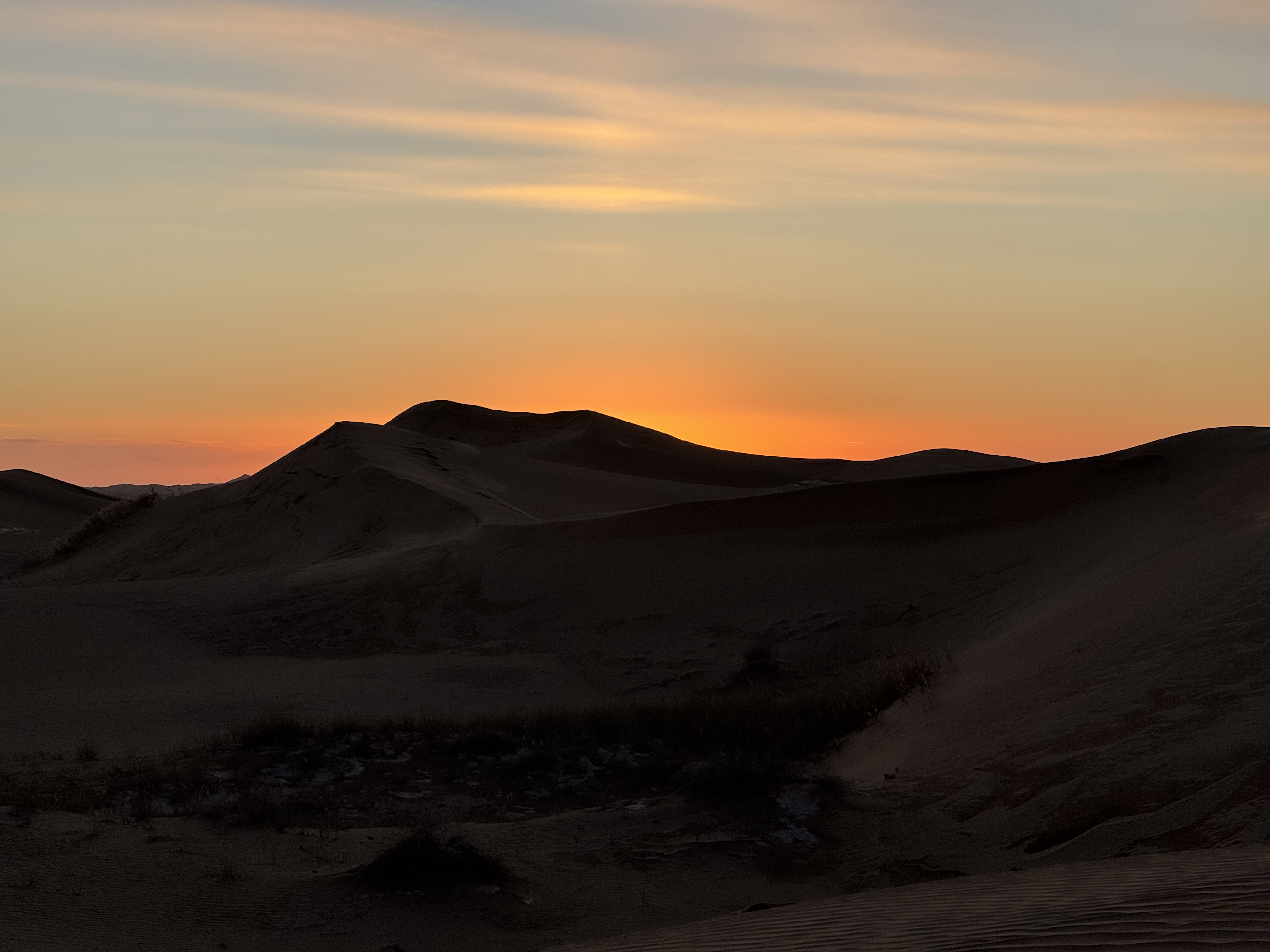 Desert Dunes at Sunset